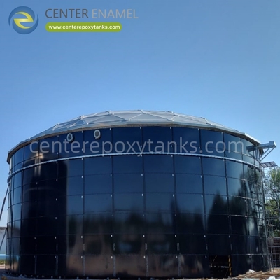 Aluminium geodetisch koepeldak voor drinkwatertanks: zorgt voor waterkwaliteit voor langdurige opslag