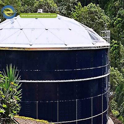 Aluminium Geodesische Koepeldak voor Afvalwaterzuiveringstanks: Een Afgesloten Deksel voor Behandelingsprocessen