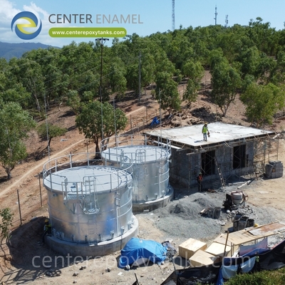 Galvanized Steel tank for Storing Fertilizer: Provides Reliable Containment for Nutrients