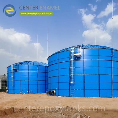 Fusion-gebonde epoxy tank voor de afvalwaterzuivering in de zetmeelindustrie: Ontworpen voor duurzame opslag van effluent met een hoog BOD-gehalte en veel sediment.