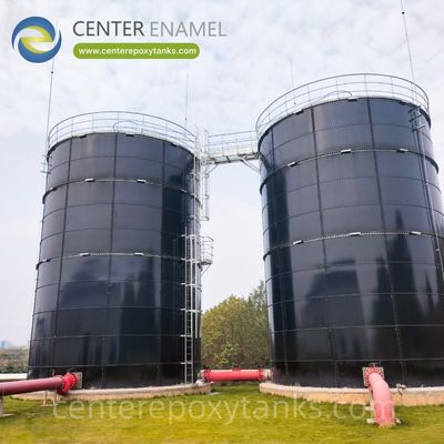 Fusion Bonded Epoxy Tank voor Chemische Fabriek Afvalwaterzuivering: Biedt superieure bescherming tegen de corrosieve eisen van chemische lozingen.