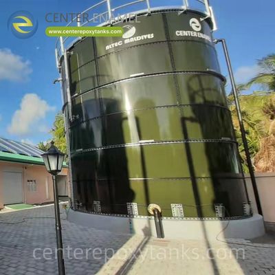 Met epoxy gefuseerde tank voor de behandeling van fermentatieafvalwater: Gebouwd om bestand te zijn tegen de zure en hoog-concentratie omstandigheden van fermentatieafval.