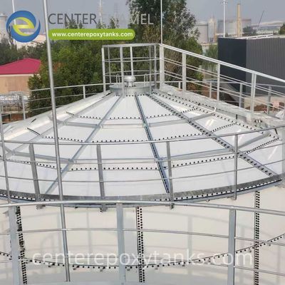 FBE Gecoate Tank voor een Slachthuis: Een robuuste oplossing voor het beheer van effluenten met veel vaste stoffen en een hoge sterkte.