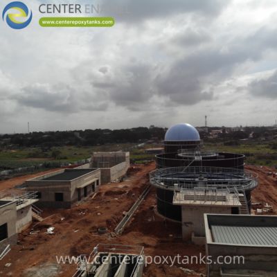 Biogas Opslag Ballon voor Vergistertank Afvalwaterzuivering: Opslag van het Waardevolle Gas-bijproduct