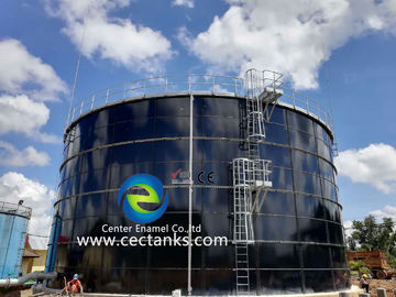 Corrosiebestendige met glas beklede stalen tanks voor afvalzoutwater / zwavelhoudende ruwe olie