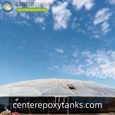 Drijvende daken voor gelaste roestvrijstalen straal A-1 luchtvaartbrandstofopslagtenk: zorgt voor brandstofintegriteit en vermindert brandrisico