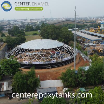 Buitenste drijvend dak voor gelaste stalen smeermiddelopslagtanks: beschermt waardevolle smeermiddelen tegen vocht en afbreekbare verontreinigende stoffen