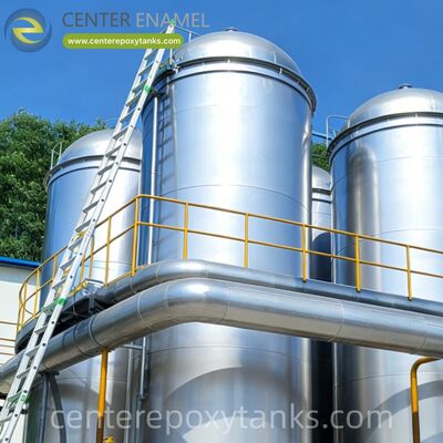 Buitenste drijvend dak voor gelaste luchtvaartbrandstoftank van koolstofstaal: zorgt voor een hoge zuiverheid van brandstof en vermindert brandgevaar