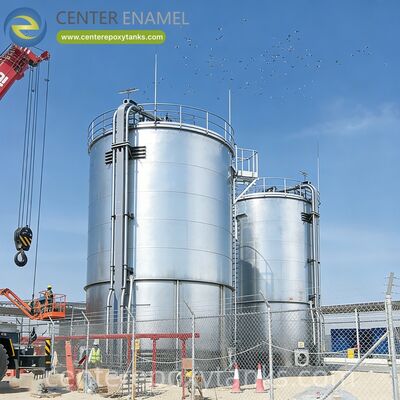 Buitenste drijvend dak voor gelaste ruwe olietankjes met een mengsel van roestvrij staal: onderdrukt de afgifte van dampen uit complexe, vluchtige oliemengsels