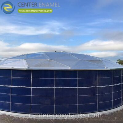 Floating roof for welded stainless steel oil field storage tank: vermindert productverlies en handhaaft ruwe stabiliteit in ruwe extractieomgevingen