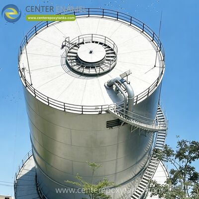 Gelaste stalen tanks als drijvende olieopslagbank op het dak: integreert damponderdrukkingstechnologie met een hoge sterkte gelaste stalen shell