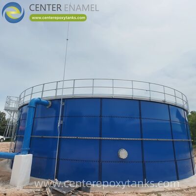Epoxy gebonden stalen geboltelde tanks als commerciële watertanks: ideaal voor brandbeveiliging en huishoudelijk watergebruik in commerciële complexen.