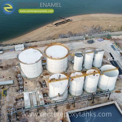 Bolted Water Storage Tanks as Anaerobic Reactor Tanks: Biedt luchtdichte opsluiting voor organische ontbinding en biogasbeheer.