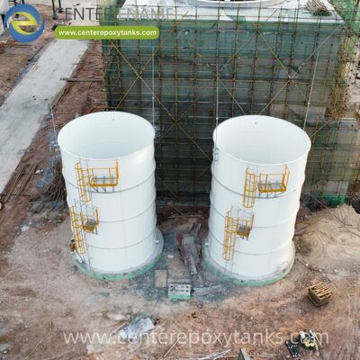 Bolted Water Storage Tanks as Industrial Water Tanks: Voorziet in essentiële waterreserves voor koeling en productie.