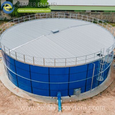 Bolted Steel Tanks as effluent tank: Safely contains treated water before it is discharged or reused.