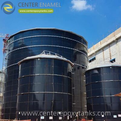 Bolted Steel Tanks as Municipal Sludge Storage Tanks: Speciaal ontworpen om de hoge dichtheid en biologische belastingen van stads afvalwater slib te verwerken.