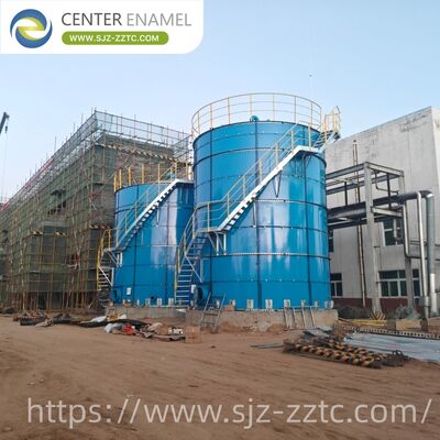 Center Enamel levert anaerobe vergistingstechnologie voor India aquacultuur afvalwaterzuiveringsproject