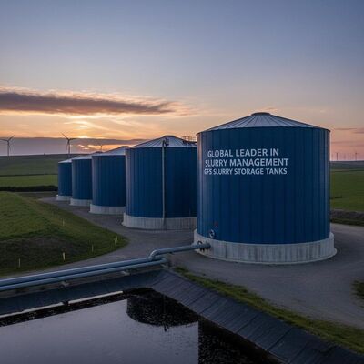 De wereldwijde leider op het gebied van slurrybeheer: GFS Slurry Storage Tanks