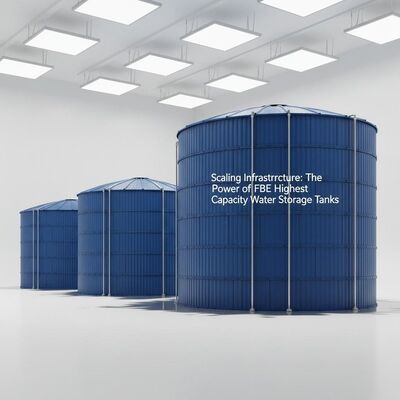 Infrastructuur schalen: De kracht van FBE watertanks met de hoogste capaciteit
