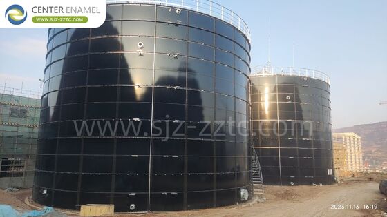 Premium biogasoplossingen: GFS-tanks en dubbele membraandaken voor het beheer van varkensmest in Zambia