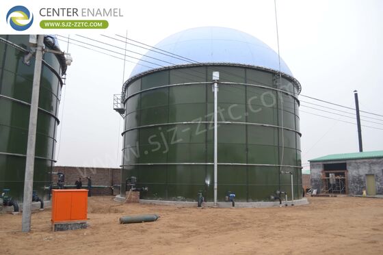 Geavanceerde Biogas Project Aannemer Oplossingen met GFS Tanks voor Huishoudelijk Afvalbeheer in Turkije