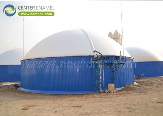 Biogasopslagtanks Fabrikant Centrum Gecertificeerde gespannen opslagsystemen van enamel