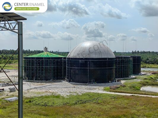 Slachthuisafvalwater omzetten in biogas in Vietnam: turnkey aannemer met GFS-tanks
