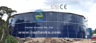 Biogas-anaërobe verwarmingstank met membraangashouder / geïntegreerde reactor voor gasproductie en gasopslag