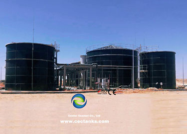 200 000 liter gespeld staal tanks als water stroage tank in water opslag project