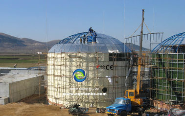 Bolted Steel Agricultural Water Storage Tanks voor irrigatie galerij