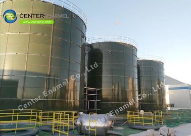 30000 gallon glas gesmolten met staal tanks voor industriële vloeistofopslag