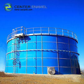 Industriële met glas beklede stalen wateropslagtanks voor afvalwaterzuiveringsinstallaties