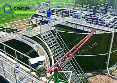 40000 gallon glas beklede stalen afvalwatertank voor industriële afvalwaterzuiveringsinstallaties