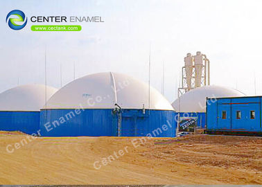 Industriële watertanks van gespannen staal voor commerciële brandbestrijdingswaterspeelplaatsen