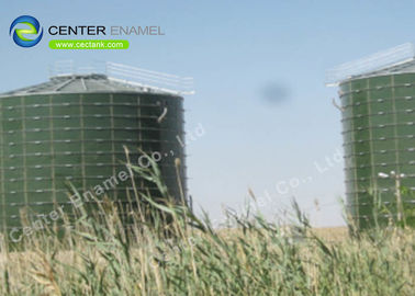 Glanzende glazen gesmolten stalen tanks 2400 mm x 1200 m gemakkelijk te installeren