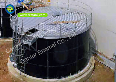 Centrale glazuur van roestvrij staal gespannen Dinking watertanks met uitstekende corrosiebestendigheid