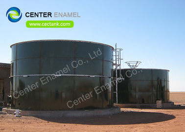 Glas gesmolten met staal industriële watertanks voor afvalwaterzuiveringsinstallaties van Coco-Cola