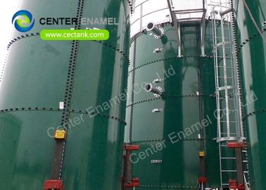 Glas gesmolten met staal tanks voor het opslaan van slib in industriële afvalwaterzuiveringsproject