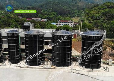 Dubbelcoating glas gesmolten stalen tanks met biogascentrale ontwerpberekening