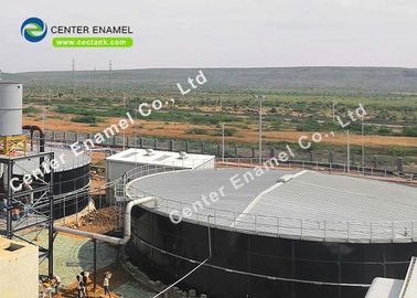 Biogasopslagtanks met een corrosiebestendigheid van gespeld staal