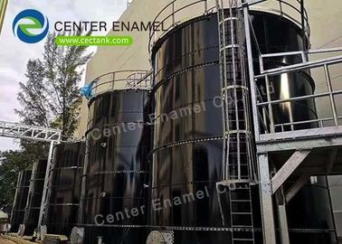 Met glas gesmolten anaërobe verteringstanken van roestvrij staal voor afvalwaterzuiveringsinstallaties