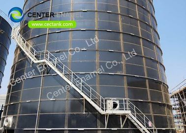 Centrale glazuur gespannen staal afvalwateropslagtanks voor afvalwaterzuiveringsprojecten