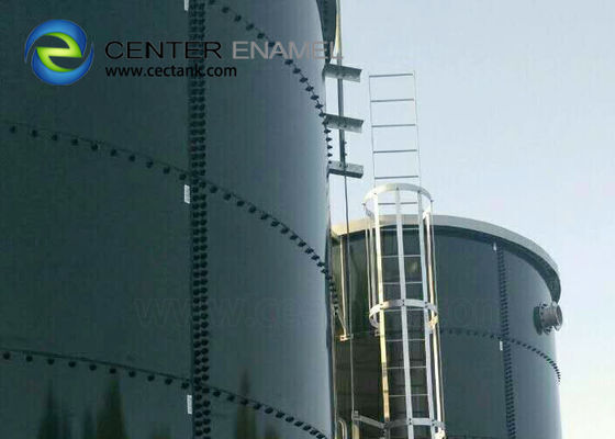 Industriële wateropslagtanks van gespannen staal voor voedselverwerkende fabrieken