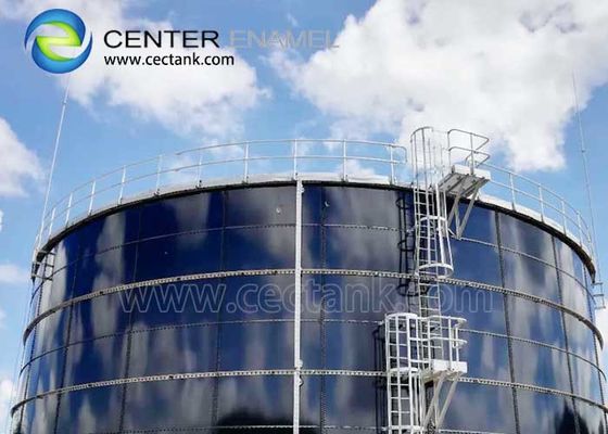 Commerciële watertanks van gespannen staal voor de opslag van drinkwater