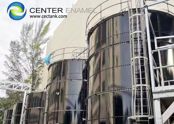 NSF 61 Glasgevoerde stalen wateropslagtanks voor de opslag van vloeibare droge bulk