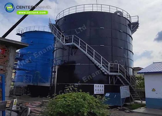 Bolted Steel Industrial Water Storage Tanks Op maat gemaakt kleur