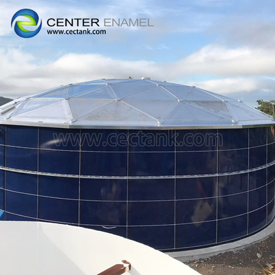 Korrosiebestendige aluminiumkoepel daken voor tanks van koolstofstaal
