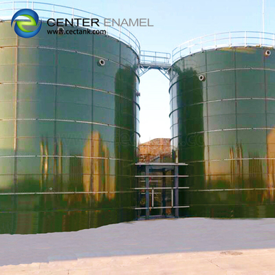 Center Enamel is de voorkeur aan leverancier van opslagtanks geworden voor het afvalwaterzuiveringsproject van de luchthaven van Dubai