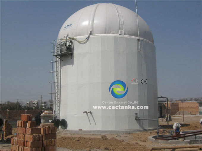 Afvalwaterinstallaties Anaërobe afvalbehandeling met glas gesmolten met staal glazuur gespannen tanks silo-container 0