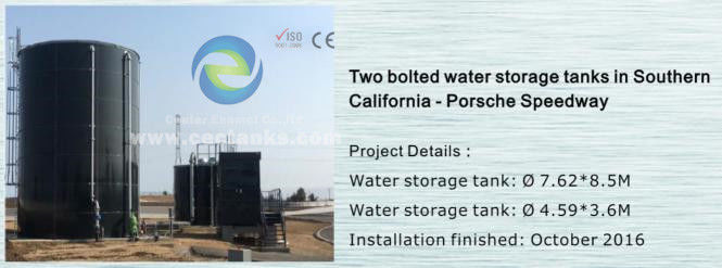 Industriële watertanks voor de opslag van drinkwater en niet-drinkwater, afvalwater en lekwater 0